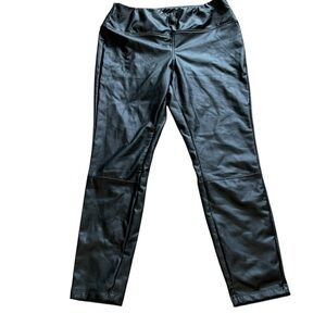 A New Day Black Faux Leather Leggings